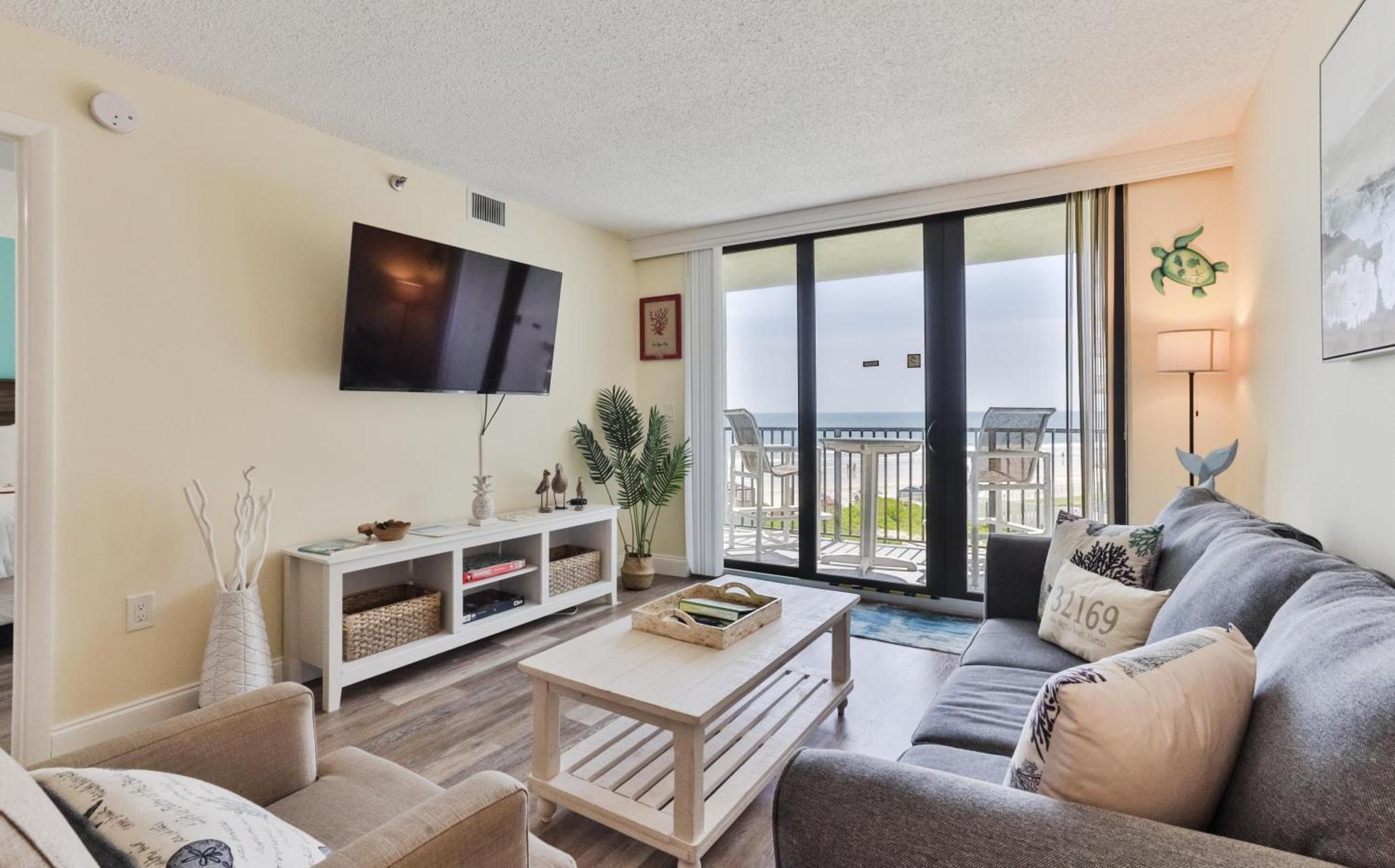 1 Bedroom -1 Bath With Ocean Views At Ocean Trillium 302 ニュー・スマーナ・ビーチ エクステリア 写真